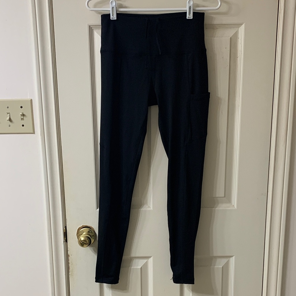 🌷3 for $25🌷Primark, US XS, Black Drawstring Side Pocket Leggings